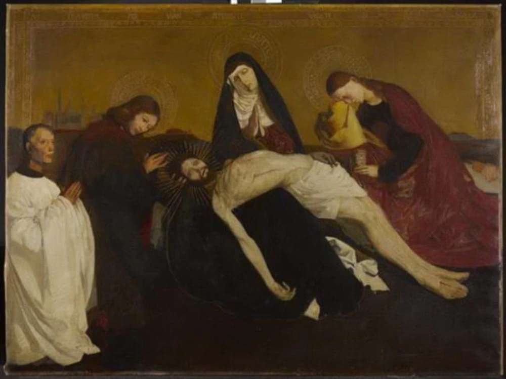 Pietà di Villeneuve - Lés, Avignon, Kunstmuseum Den Haag